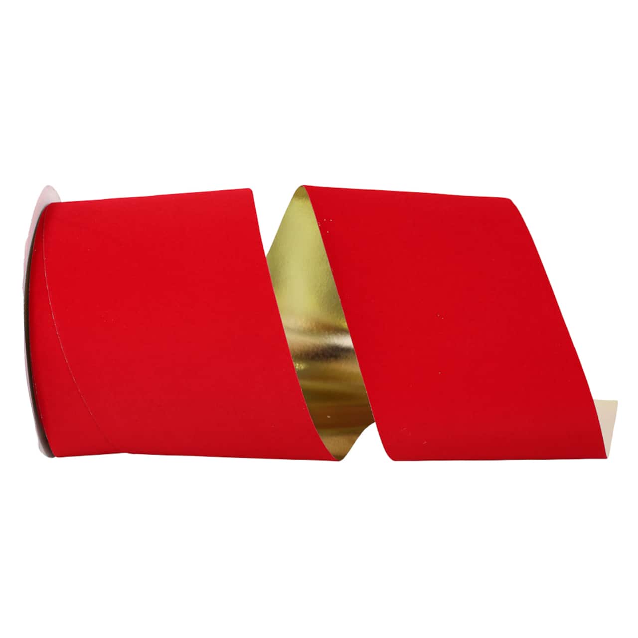 The Ribbon Roll Outdoor Velvet Allure with Metallic Back Ribbon